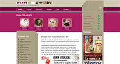 Desktop Screenshot of nunti-ok.ro